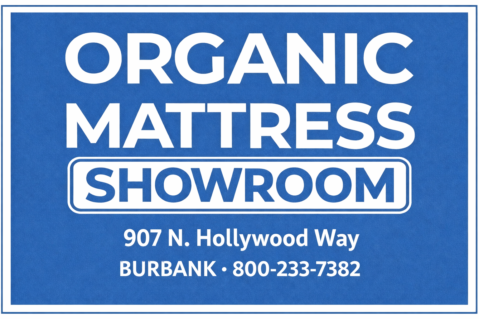 Los Angeles natural mattress showroom